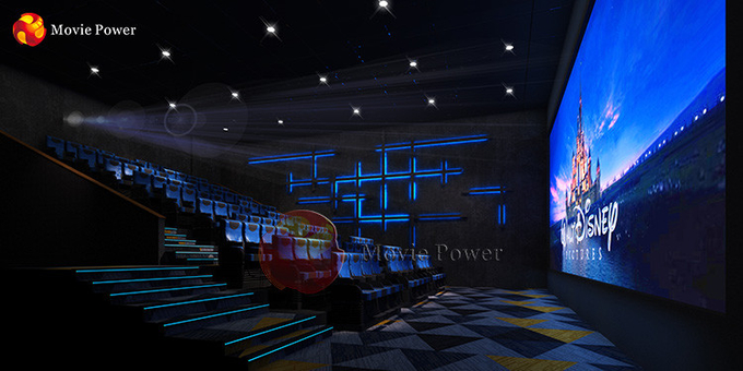 Máquinas de juego del simulador del teatro del cine del paquete 5d de la película del ambiente de Immersive 0
